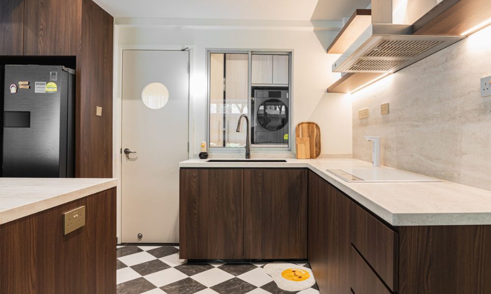 Modern Neo-Classical Theme kitchen