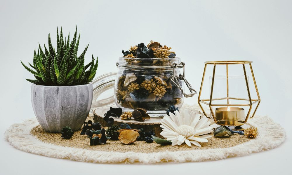 festive decoration and natural scented potpourri for the home